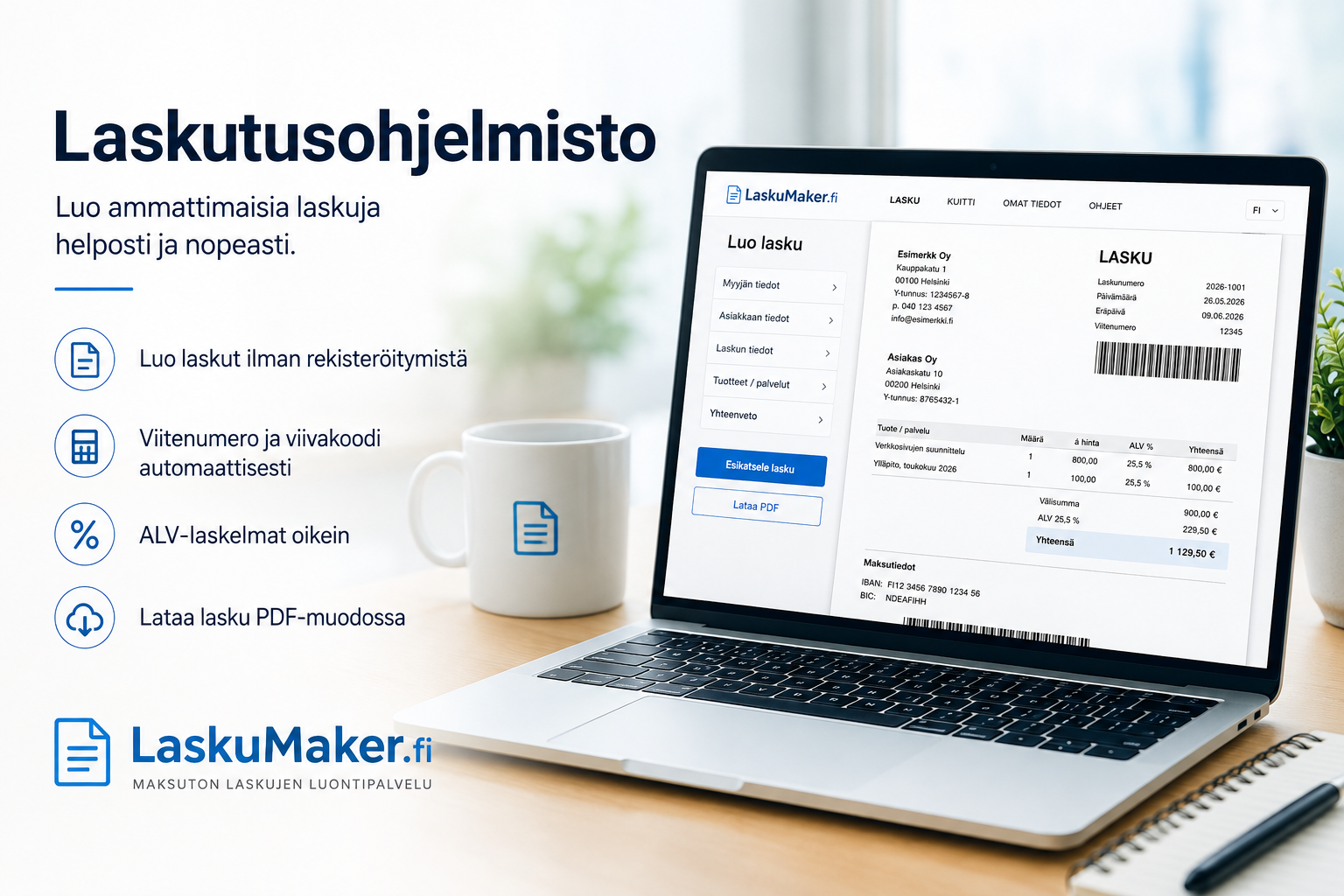 Laskutusohjelmisto – mitä se tarkoittaa ja miten valita sopiva ratkaisu